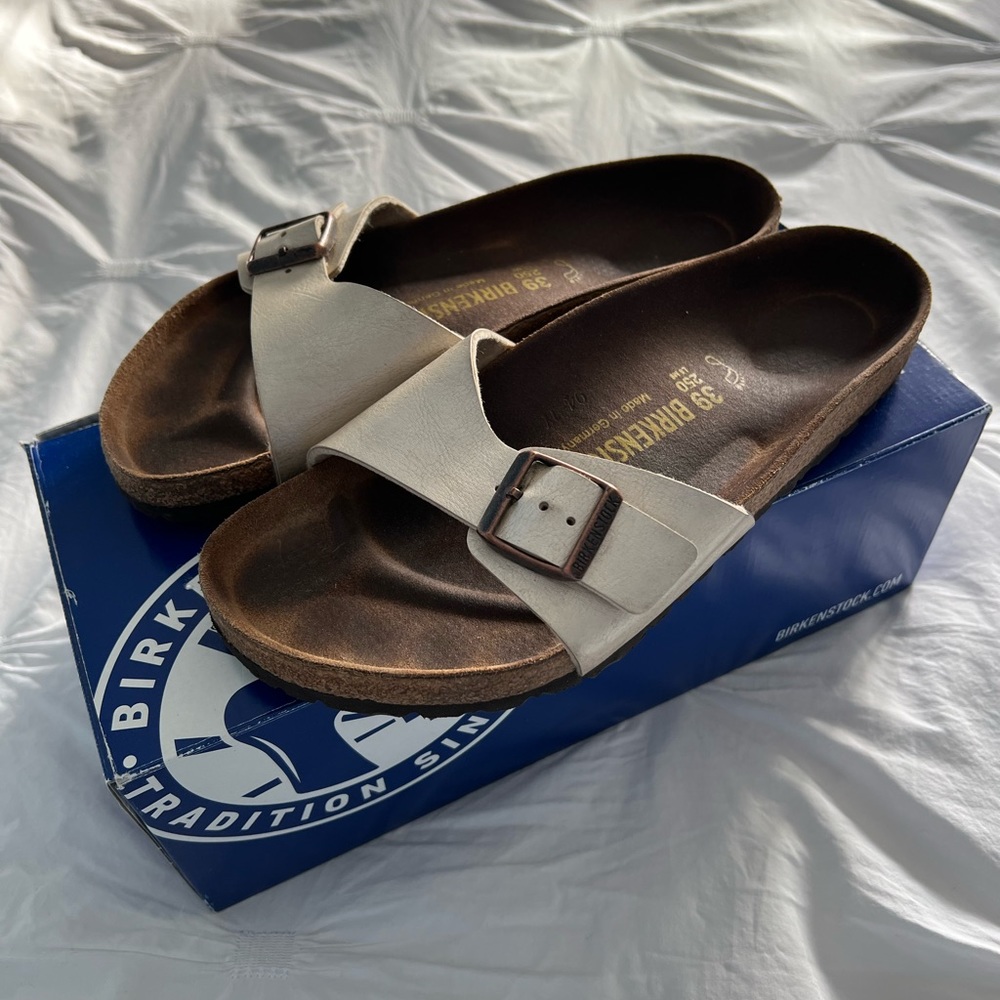 Birkenstock opal white size 39